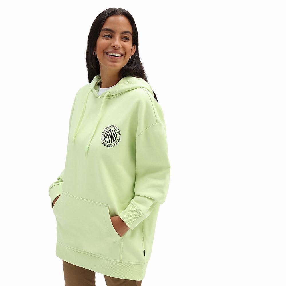 Women's Vans Side By Side Hoodie Green | USA20618