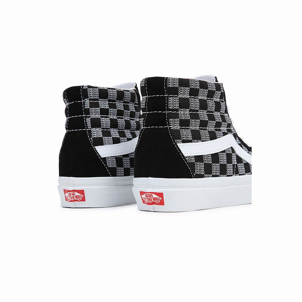 Women's Vans Sk8-Hi 38 DX Sneakers Black / Grey | USA31764