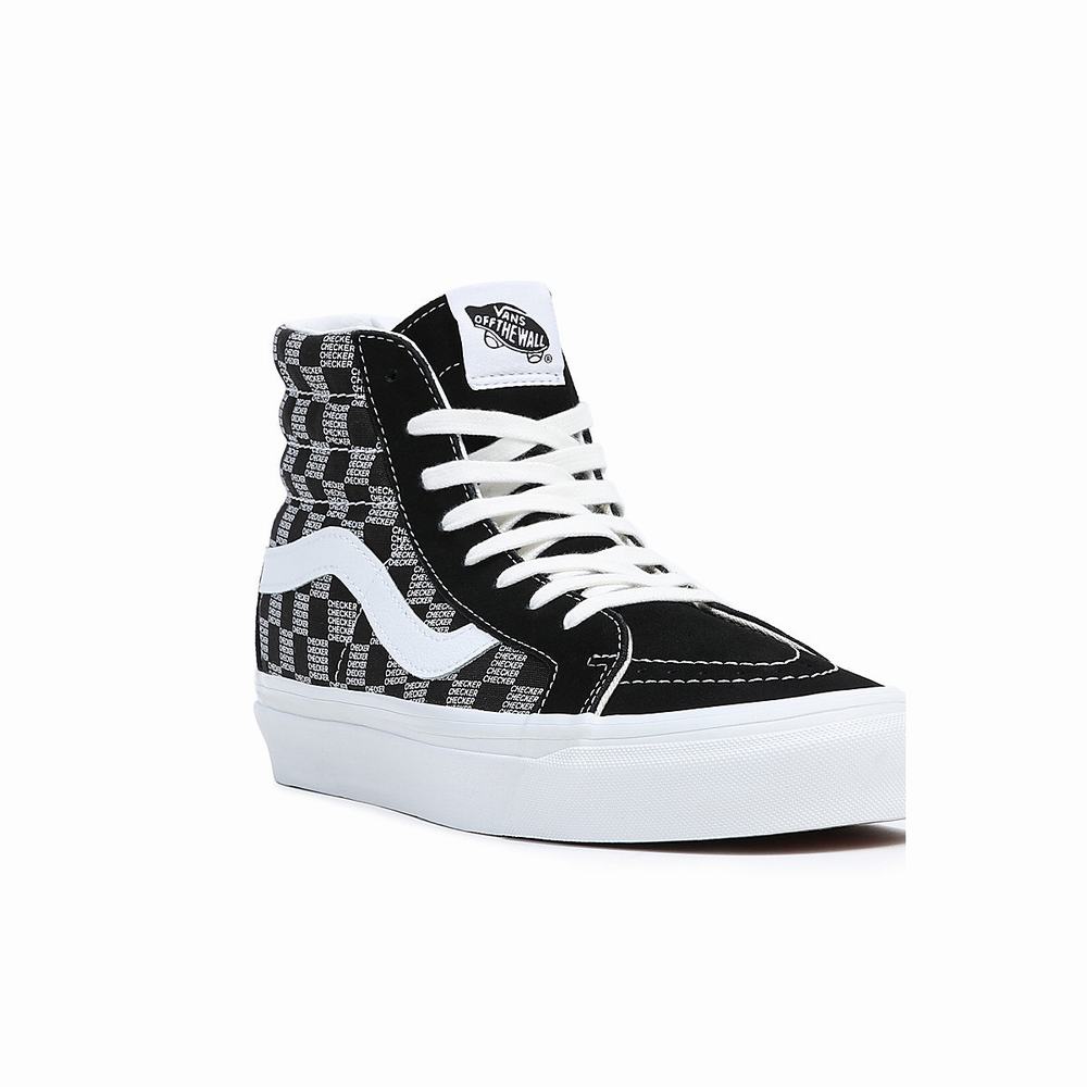 Women's Vans Sk8-Hi 38 DX Sneakers Black / Grey | USA31764