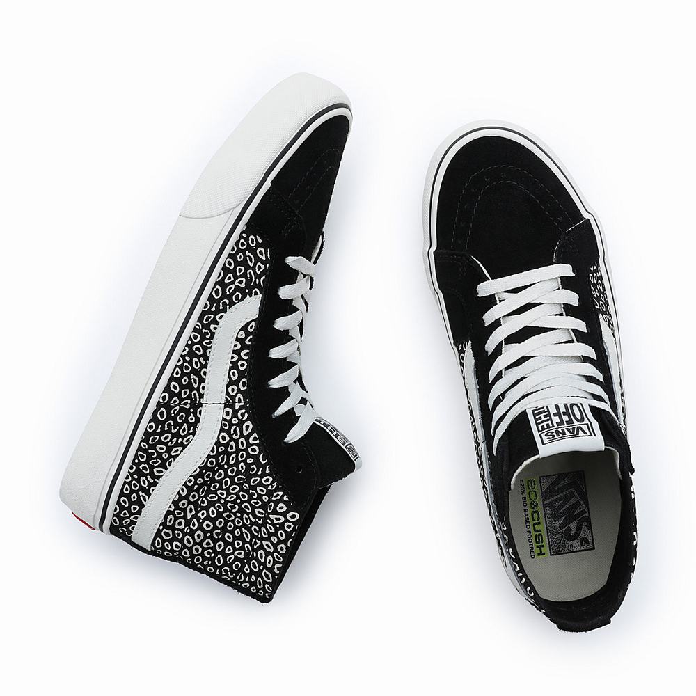 Women's Vans Sk8-Hi 38 Decon VR3 Sneakers Black | USA37209