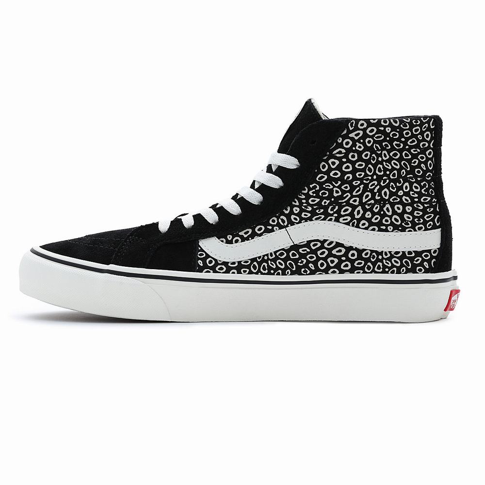 Women's Vans Sk8-Hi 38 Decon VR3 Sneakers Black | USA37209