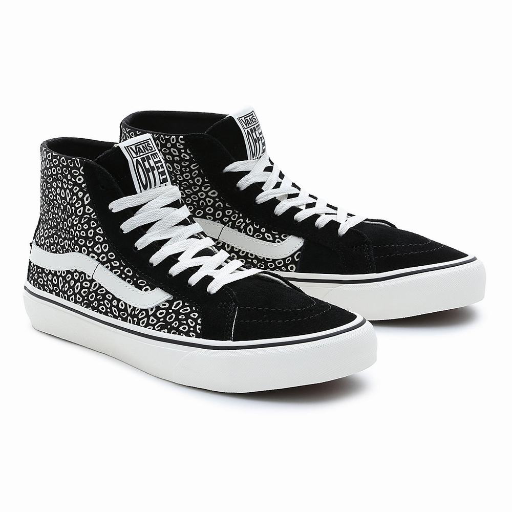 Women\'s Vans Sk8-Hi 38 Decon VR3 Sneakers Black | USA37209