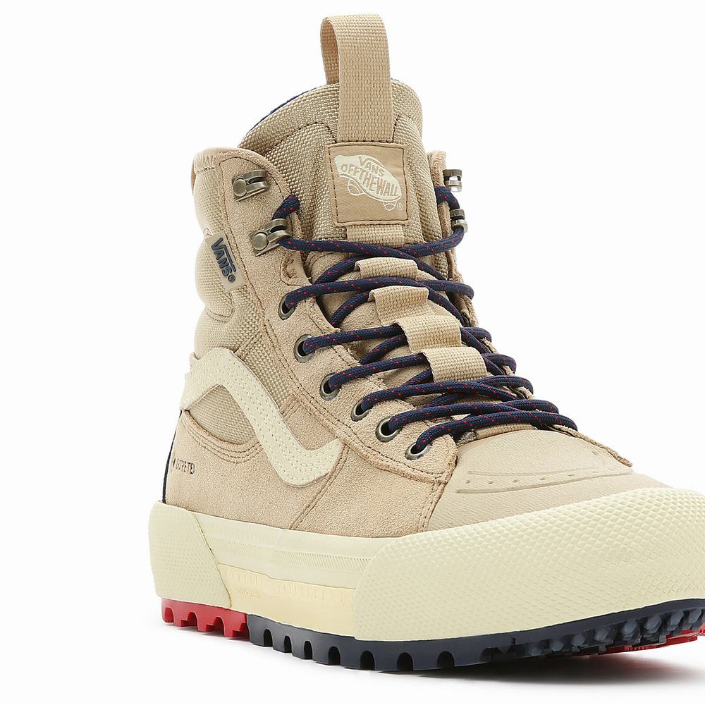 Women's Vans Sk8-Hi Gore-Tex MTE-3 Sneakers Beige | USA17698