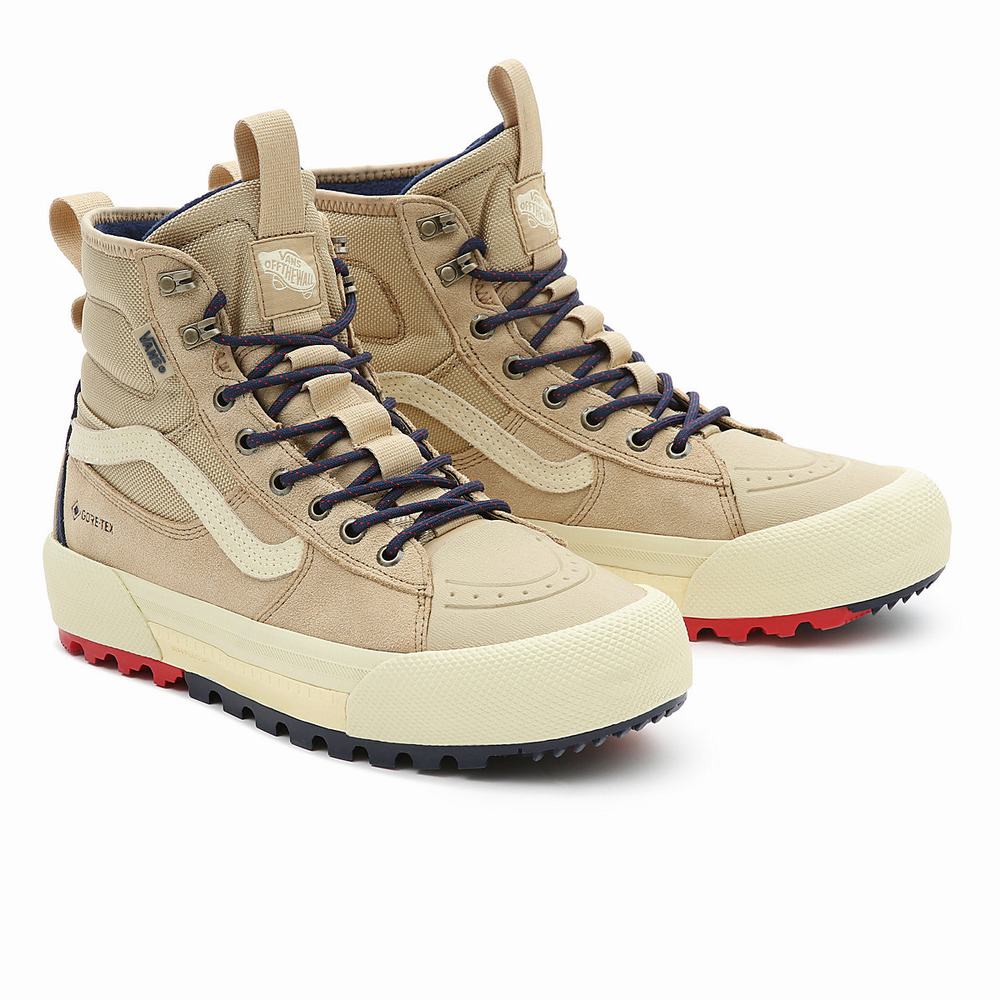 Women\'s Vans Sk8-Hi Gore-Tex MTE-3 Sneakers Beige | USA17698