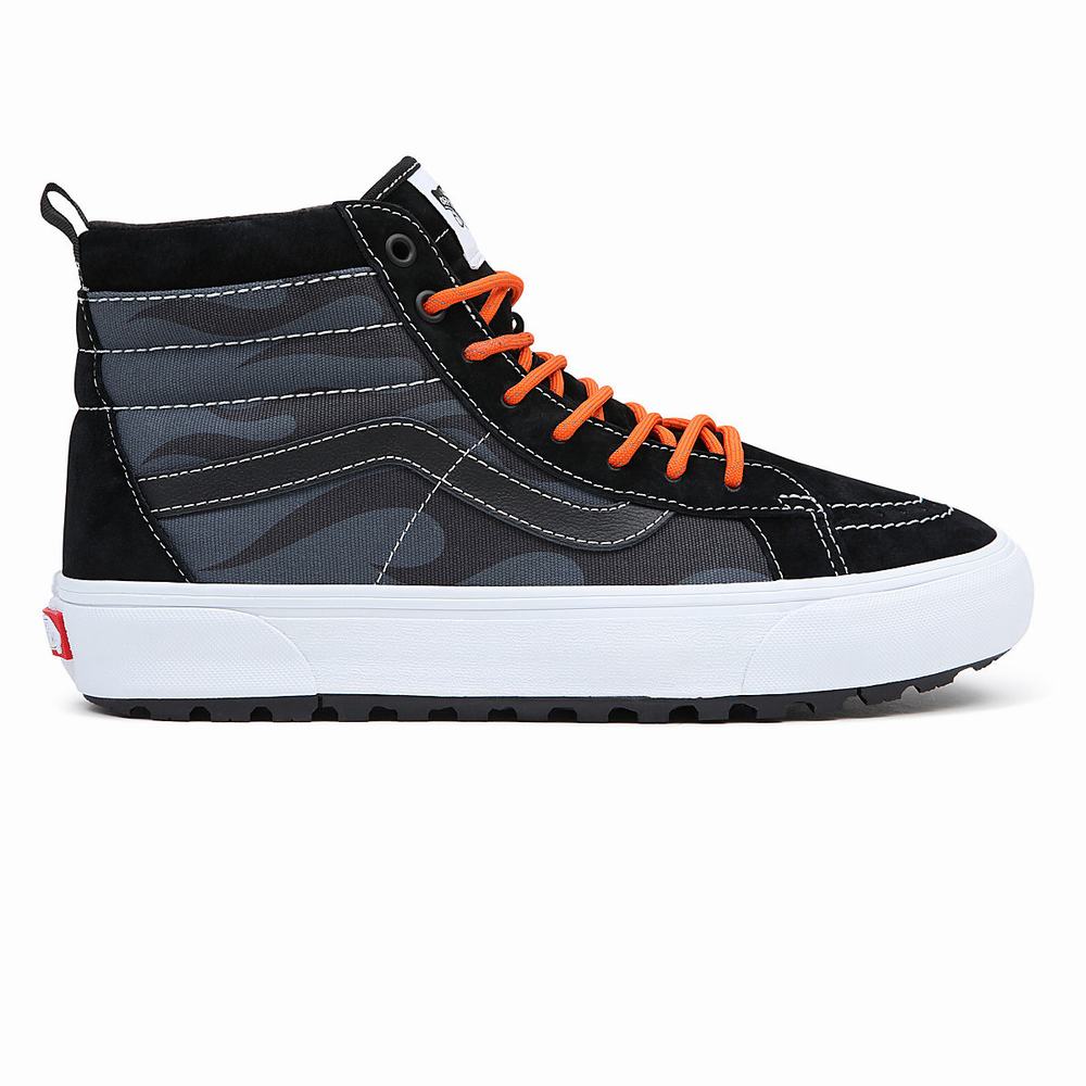 Women's Vans Sk8-Hi MTE-1 Sneakers Black / Grey | USA31726