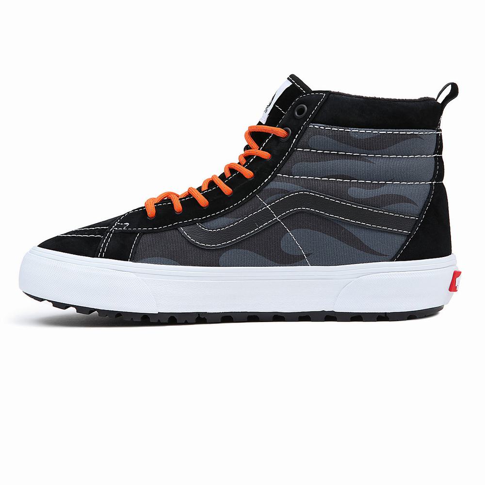 Women's Vans Sk8-Hi MTE-1 Sneakers Black / Grey | USA31726