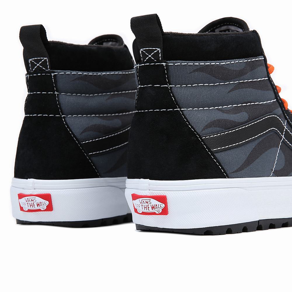 Women's Vans Sk8-Hi MTE-1 Sneakers Black / Grey | USA31726