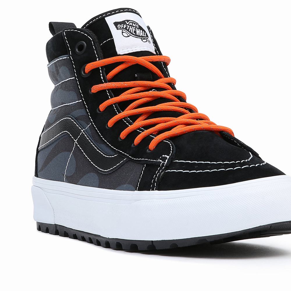 Women's Vans Sk8-Hi MTE-1 Sneakers Black / Grey | USA31726