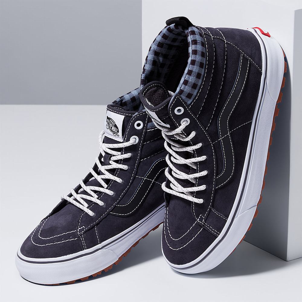 Women's Vans Sk8-Hi MTE-1 Sneakers Black | USA62478