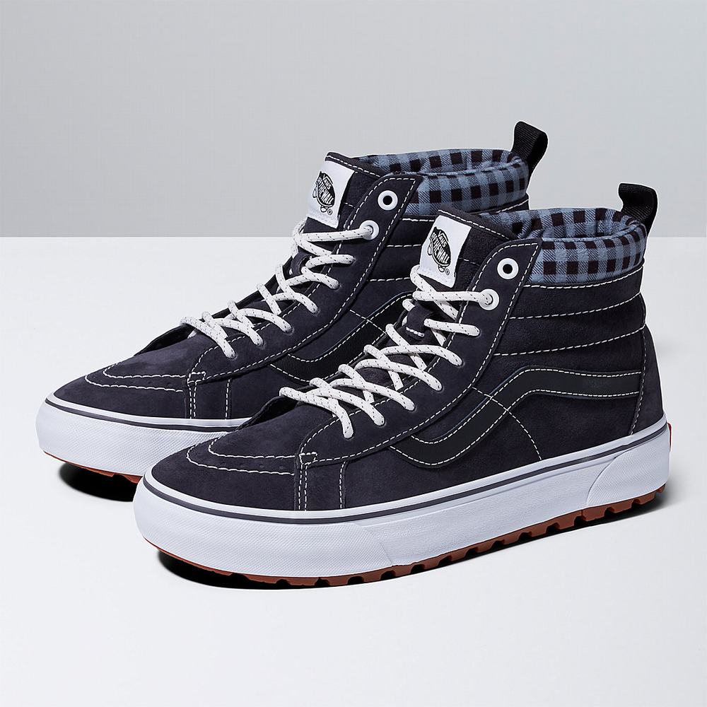 Women\'s Vans Sk8-Hi MTE-1 Sneakers Black | USA62478