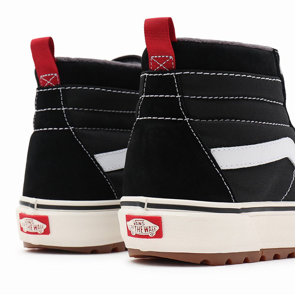 Women's Vans Sk8-Hi MTE-1 Sneakers Black | USA95638