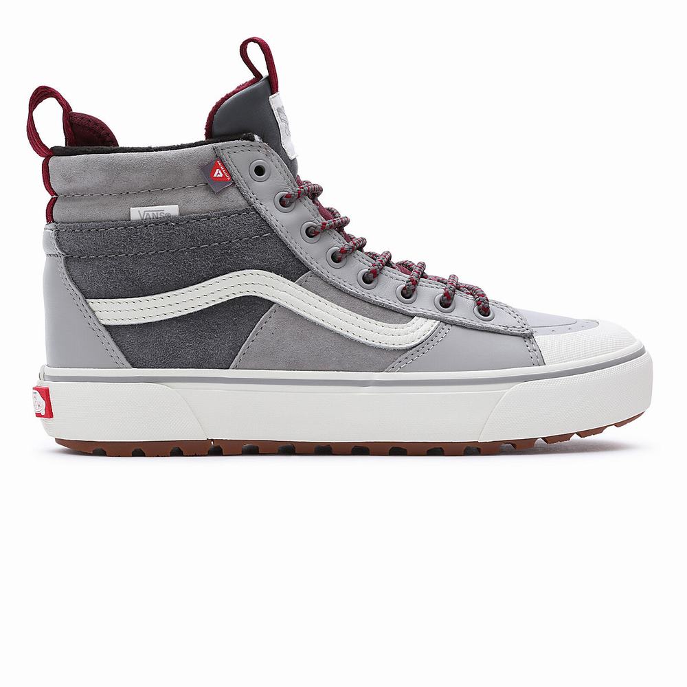 Women's Vans Sk8-Hi MTE-2 Sneakers Grey | USA93671