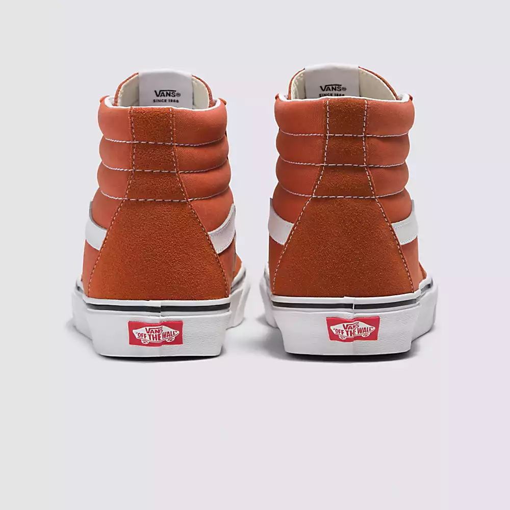 Women's Vans Sk8-Hi Sneakers Orange | USA97513