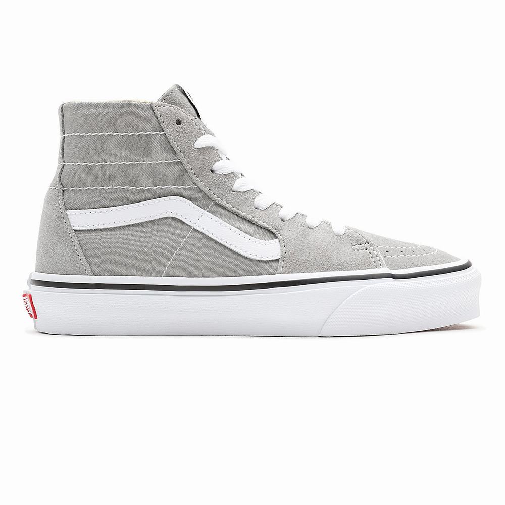 Women's Vans Sk8-Hi Tapered Sneakers Beige | USA34762