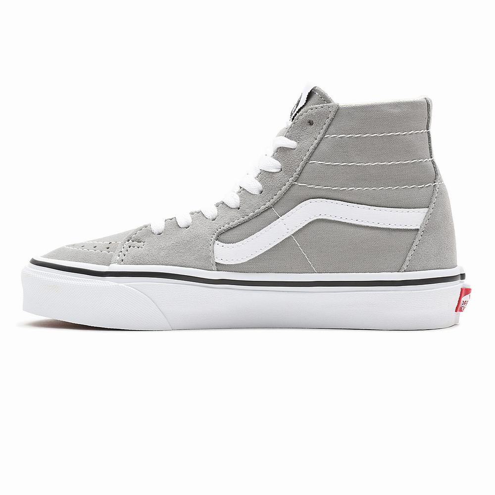 Women's Vans Sk8-Hi Tapered Sneakers Beige | USA34762