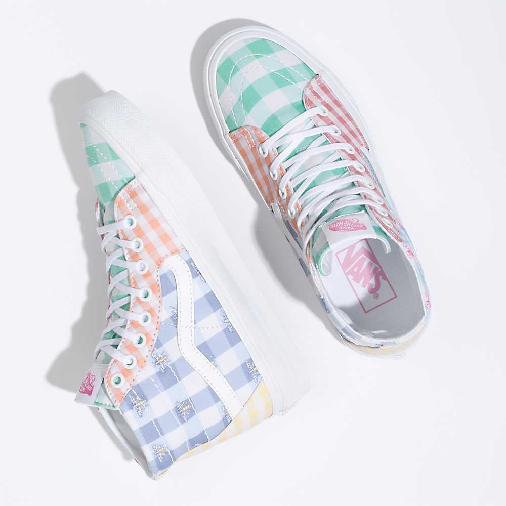 Women's Vans Sk8-Hi Tapered Sneakers Multicolor | USA82051