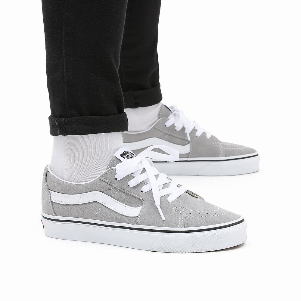 Women's Vans Sk8-Low Sneakers Beige | USA94671