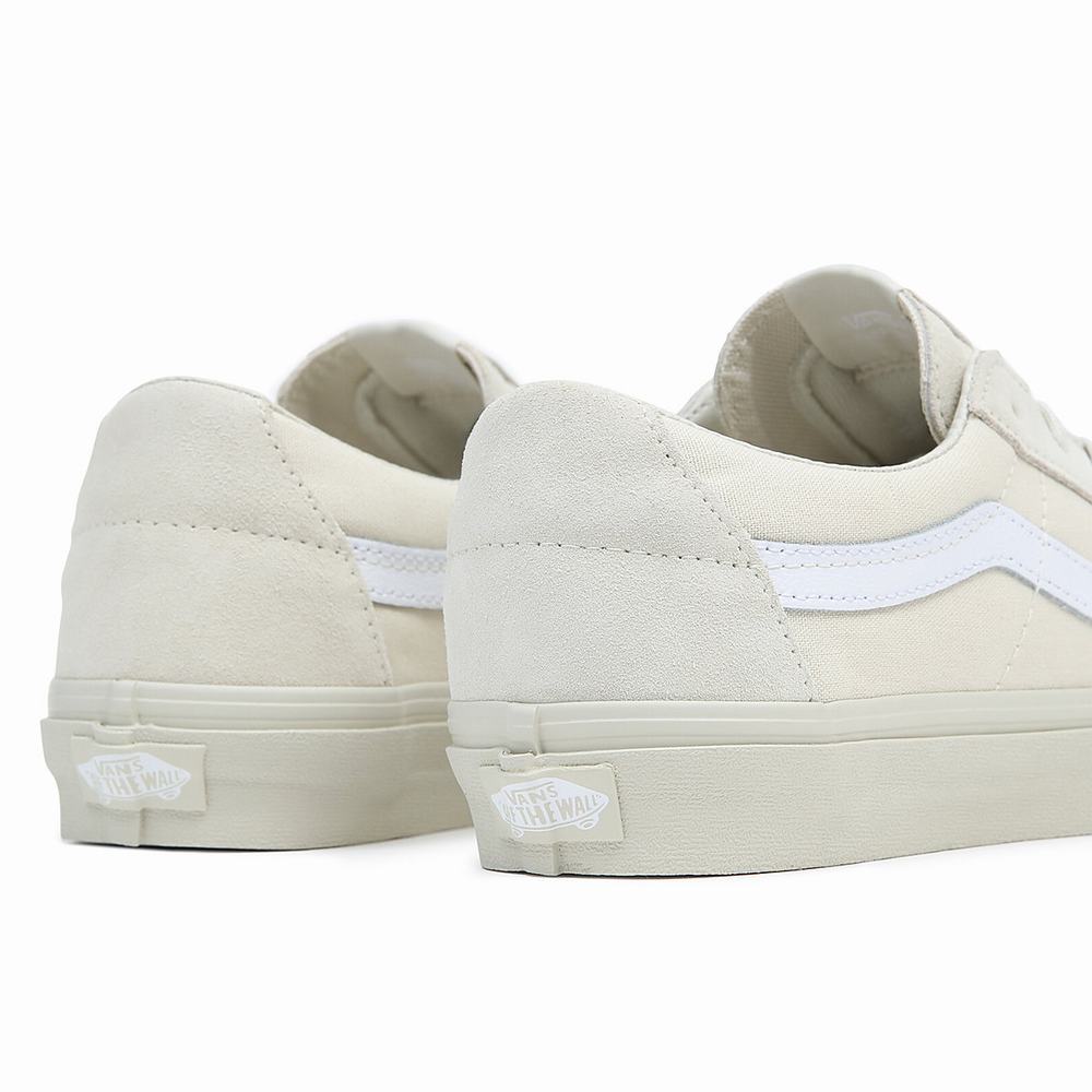 Women's Vans Sk8-Low Sneakers White | USA17420