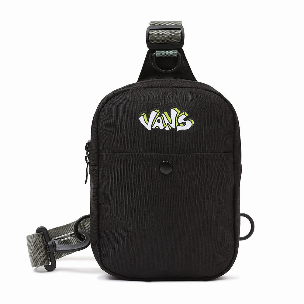 Women\'s Vans Skate Classics Sling Bags Black | USA69581