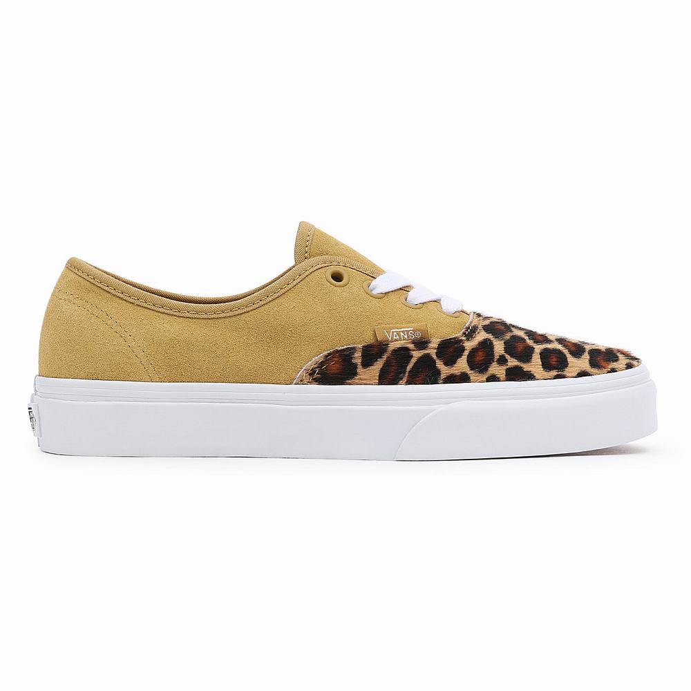 Women's Vans Soft Suede Authentic Sneakers Beige | USA89650