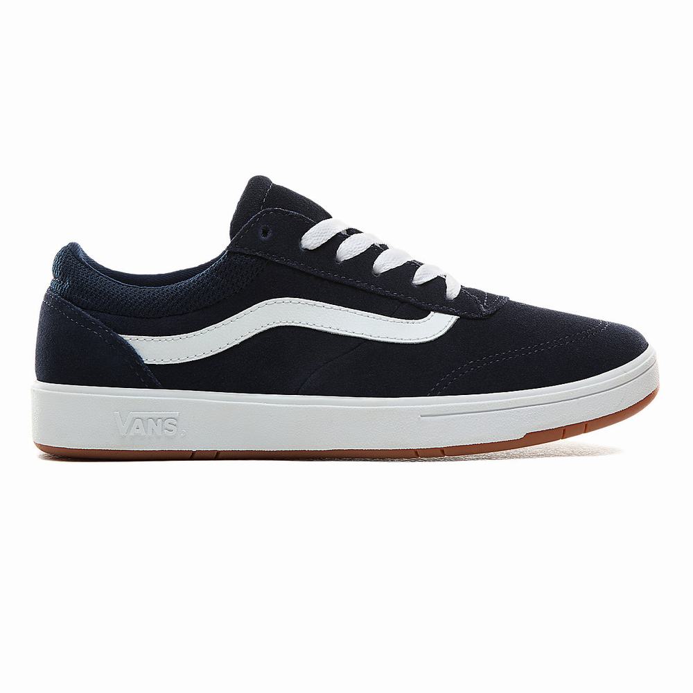 Women\'s Vans Staple Cruze ComfyCush Sneakers Navy | USA26014