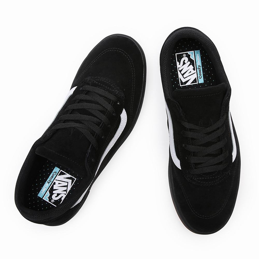 Women's Vans Staple Cruze ComfyCush Sneakers Black | USA70516