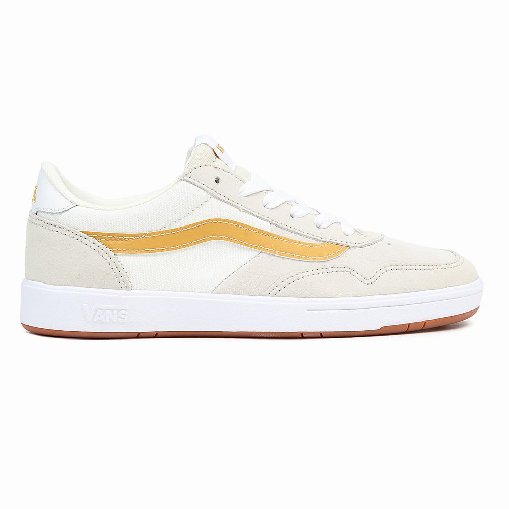 Women's Vans Staple Cruze Too ComfyCush Sneakers White / Beige | USA98240