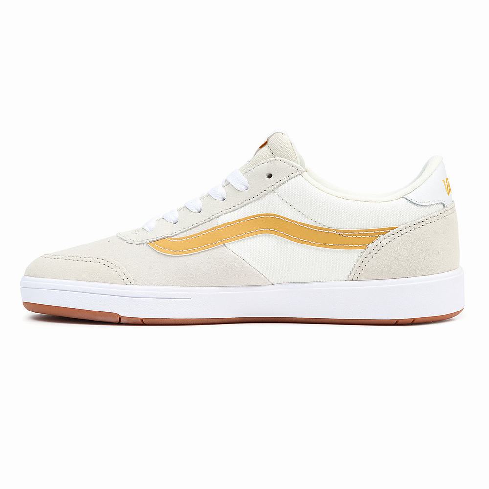 Women's Vans Staple Cruze Too ComfyCush Sneakers White / Beige | USA98240