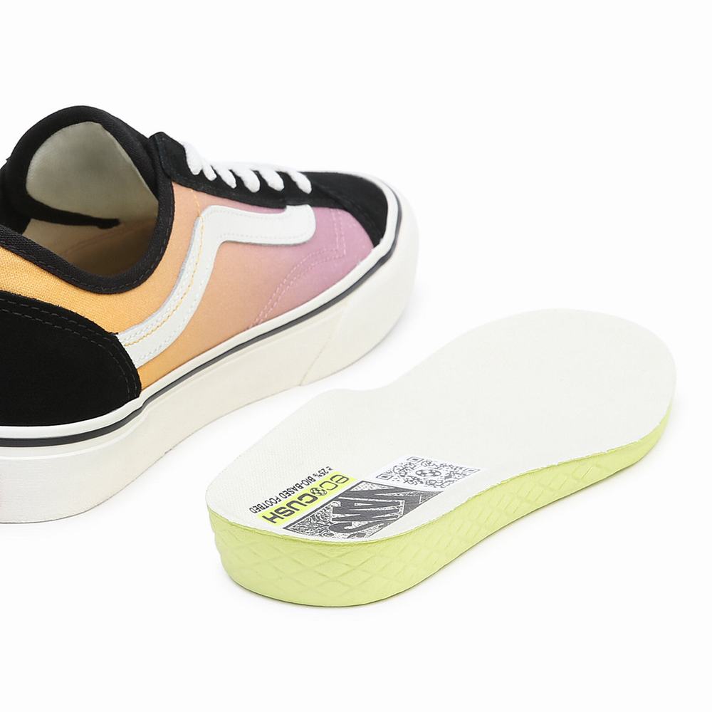 Women's Vans Style 36 Decon VR3 Sneakers Yellow / Pink | USA50968