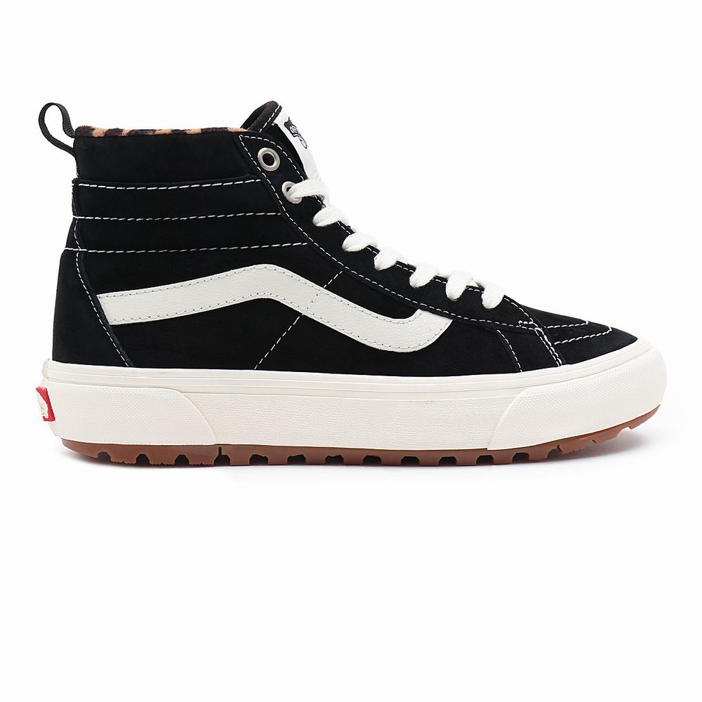 Women's Vans Suede Sk8-Hi MTE-1 Sneakers Black | USA02948