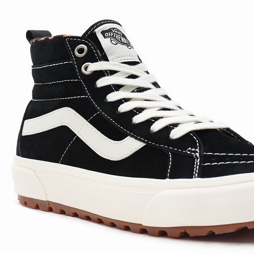 Women's Vans Suede Sk8-Hi MTE-1 Sneakers Black | USA02948