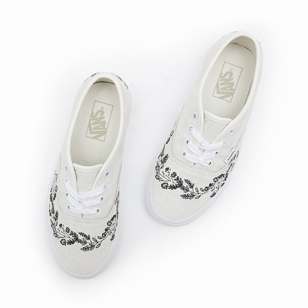 Women's Vans Sunday Market Authentic Sneakers White | USA37894