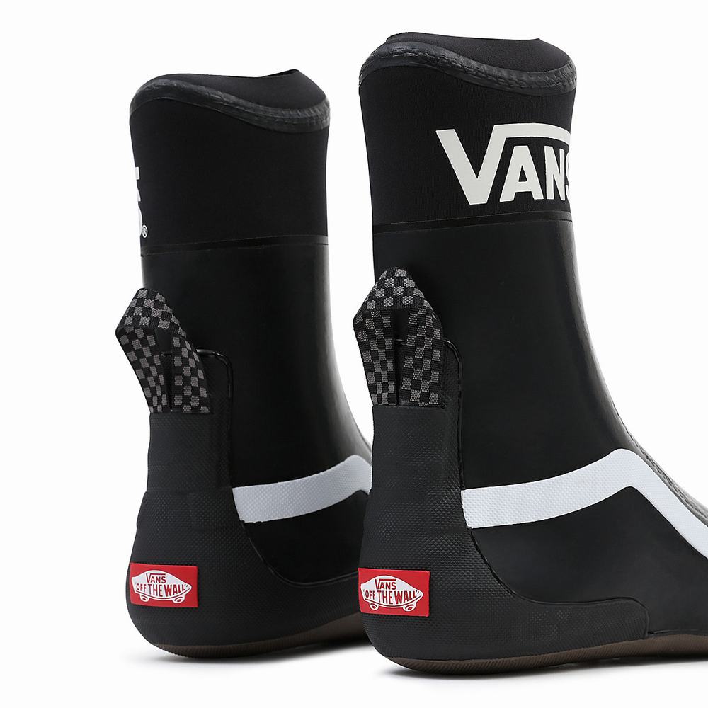 Women's Vans Surf Boot Hi St 3Mm Surf Boots Black | USA45920