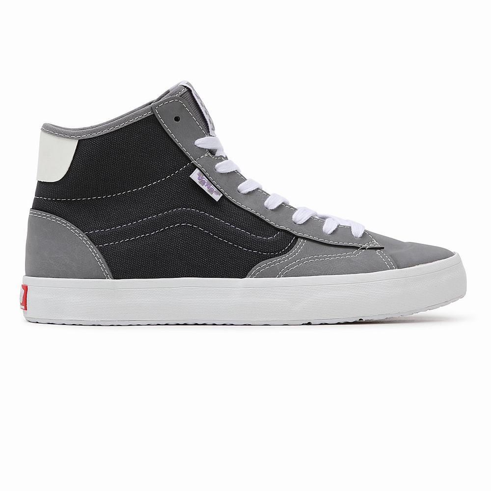 Women's Vans Synthetic The Lizzie Sneakers Grey | USA95608