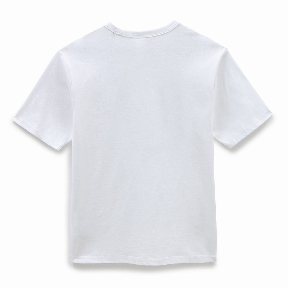 Women's Vans T- OTW T Shirts White | USA04719