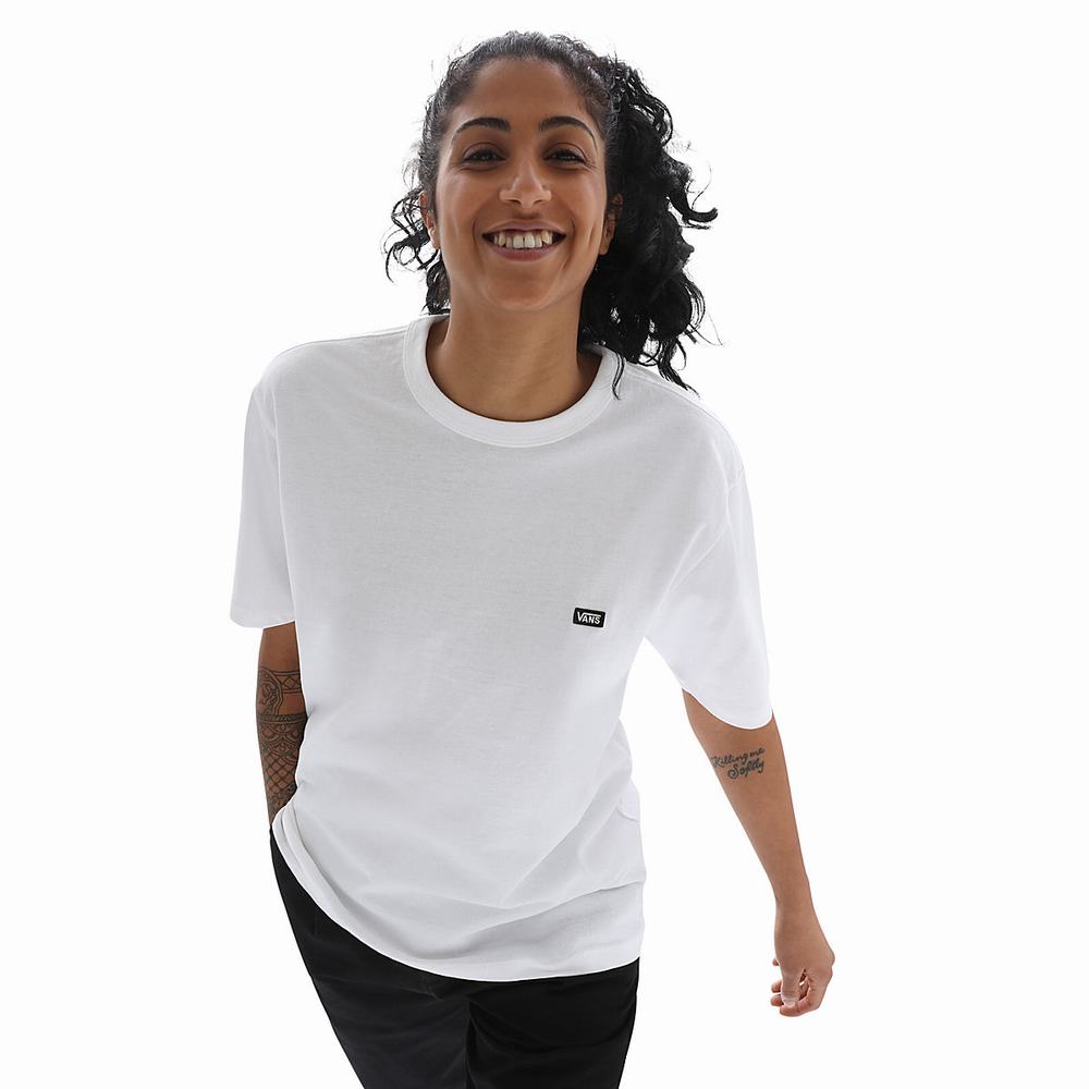 Women\'s Vans T- OTW T Shirts White | USA04719