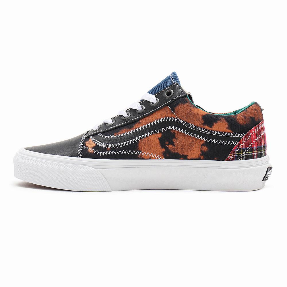 Women's Vans Tartan Daze Old Skool Zip Sneakers Multicolor | USA13658