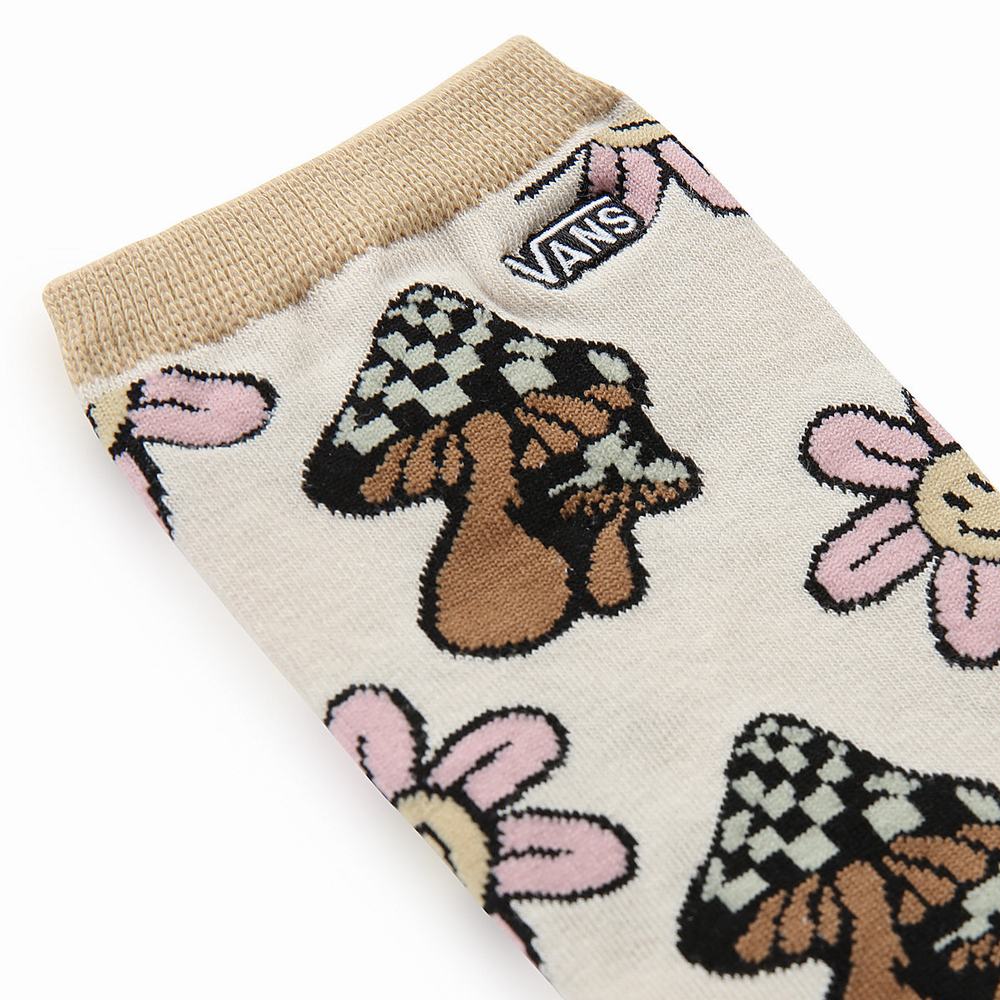 Women's Vans Ticker (1 pair) Socks Beige | USA82613