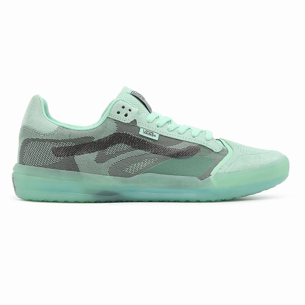 Women's Vans Translucent EVDNT UltimateWaffle Sneakers Green | USA18497