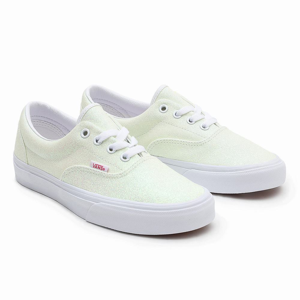 Women\'s Vans UV Glitter Era Sneakers White | USA59247