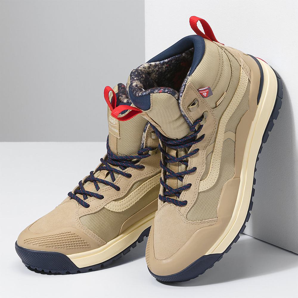 Women's Vans UltraRange EXO Hi MTE-2 Sneakers Beige | USA06785