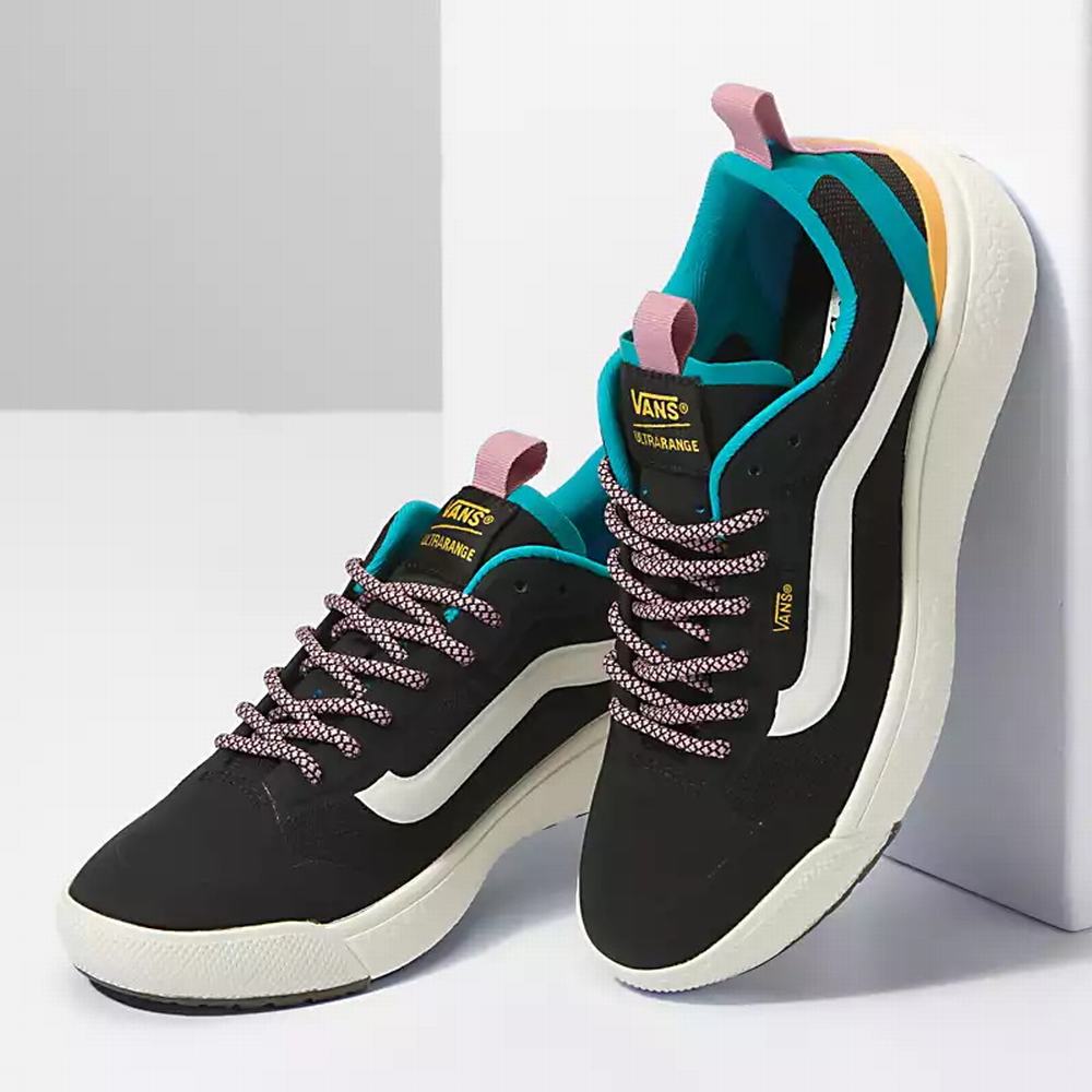 Women's Vans UltraRange Exo Sneakers Black / Multicolor | USA08934