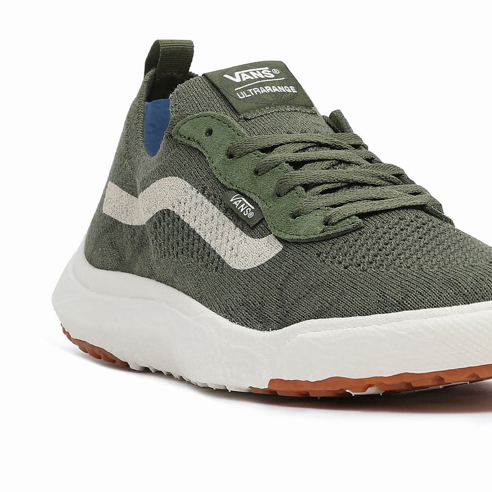 Women's Vans UltraRange VR3 Low Top Shoes Green | USA76850