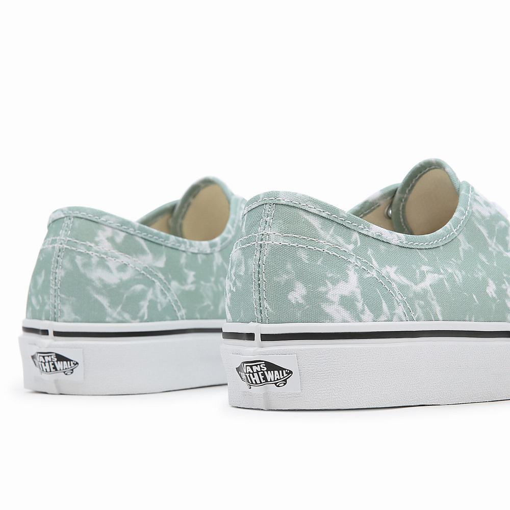 Women's Vans Washes Authentic Sneakers Green | USA54826