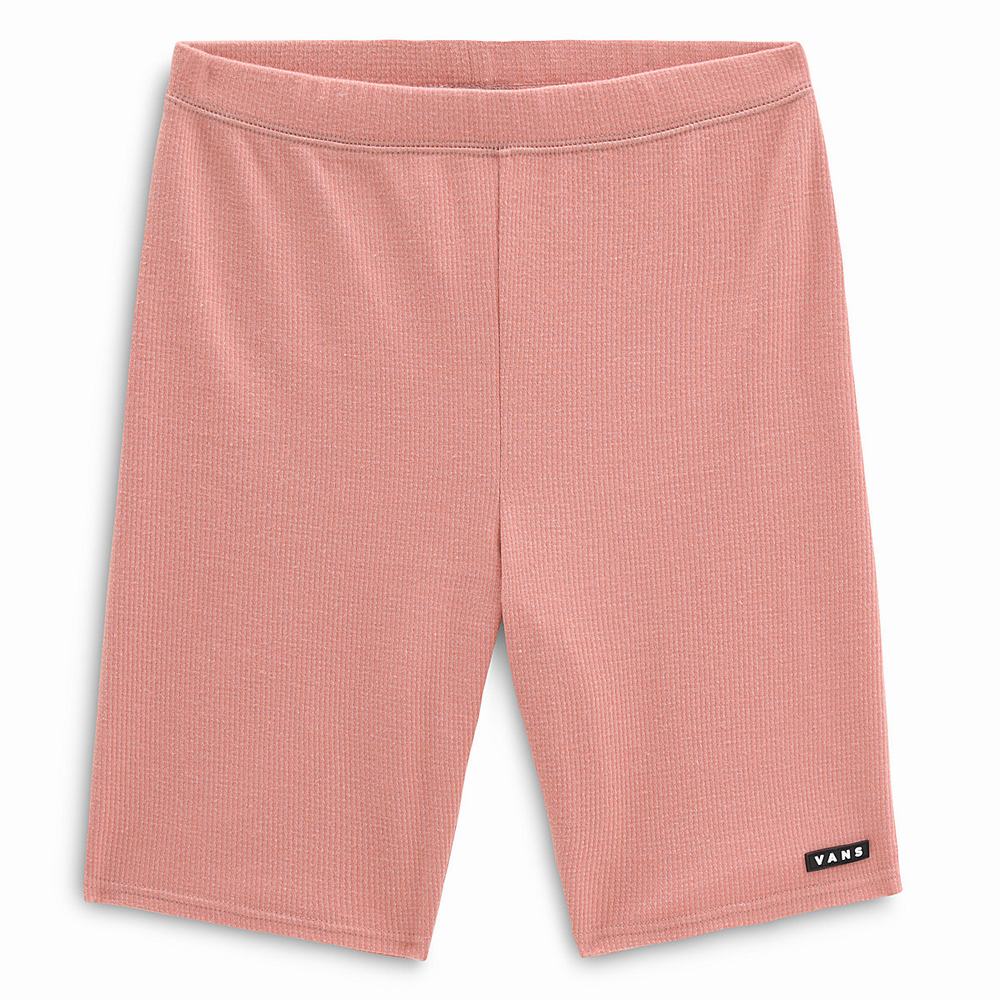 Women\'s Vans Well Suited Legging Shorts Pink | USA06782