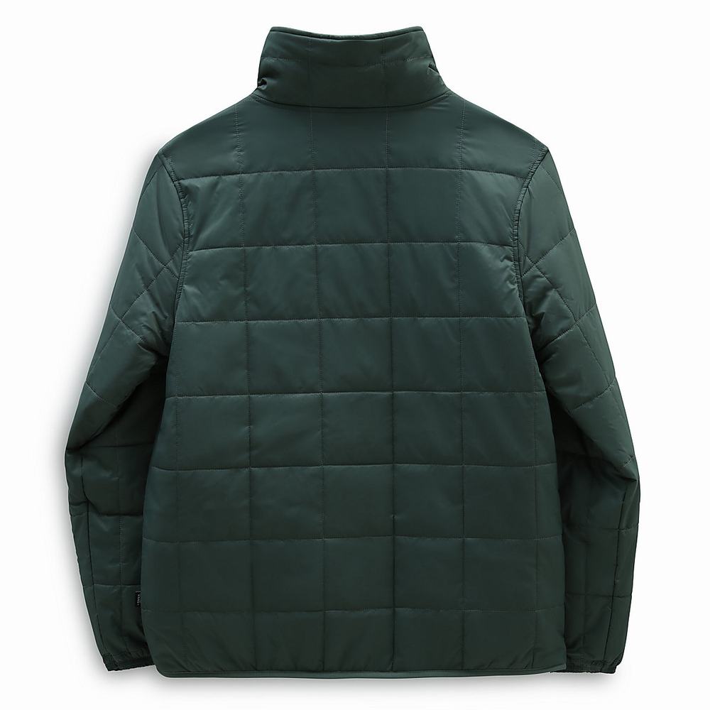 Women's Vans Which Way Jackets Green | USA62015