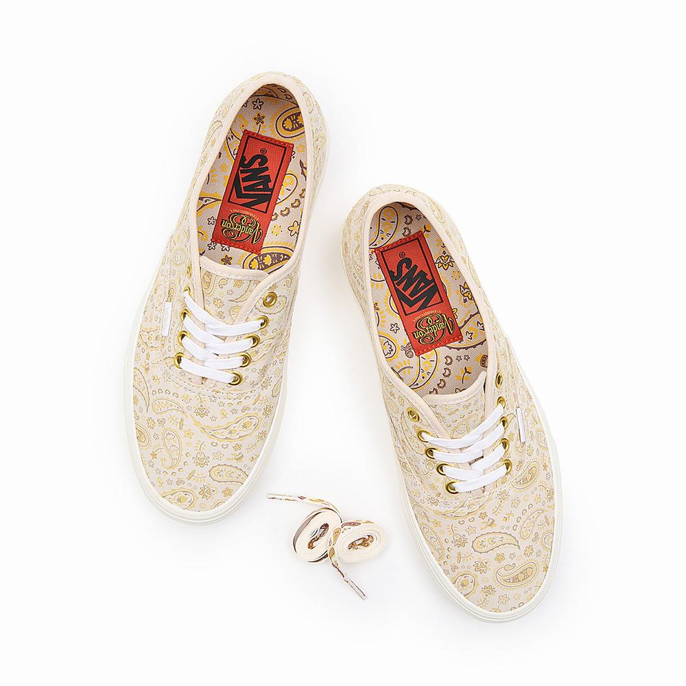 Women's Vans X Anderson .Paak Authentic Sneakers Beige | USA58716