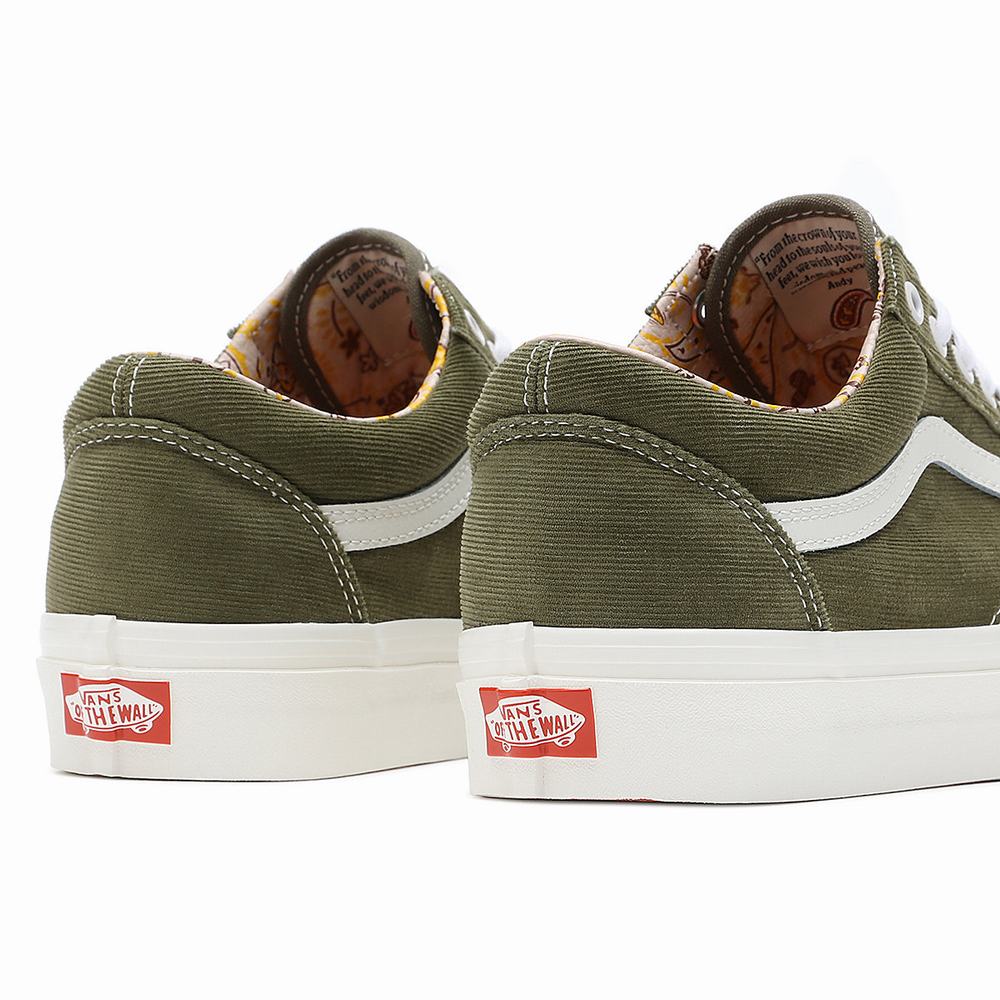 Women's Vans X Anderson .Paak Old Skool 36 DX Sneakers Green | USA01387