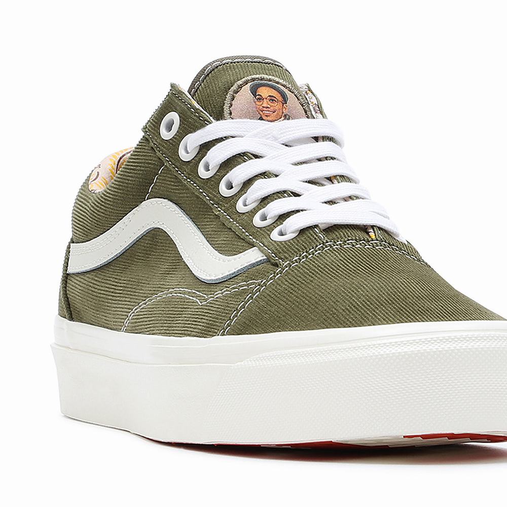 Women's Vans X Anderson .Paak Old Skool 36 DX Sneakers Green | USA01387