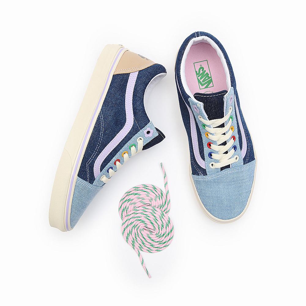 Women's Vans X EM on Holiday Old Skool Sneakers Purple | USA51840